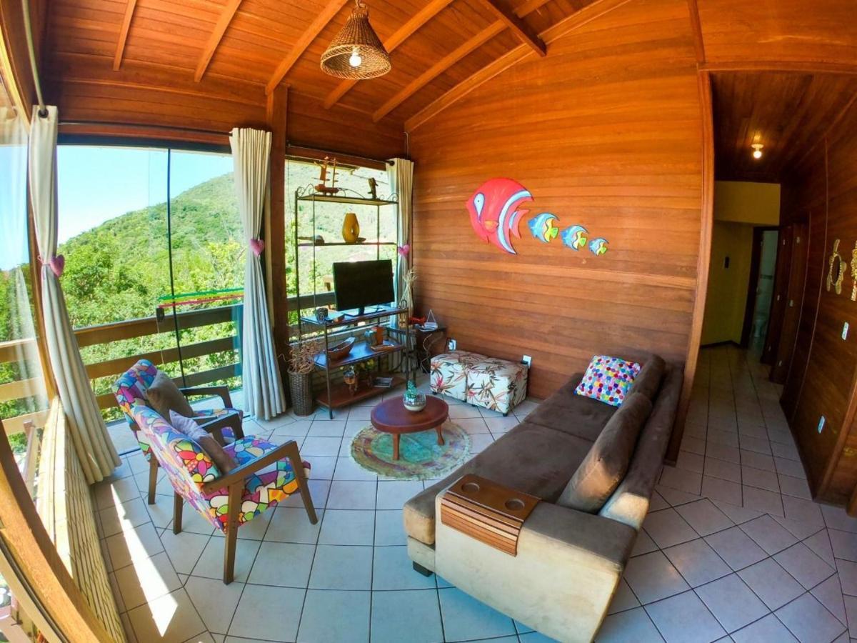 Casa Vista Privilegiada: Piscina E Conforto Garopaba Ngoại thất bức ảnh